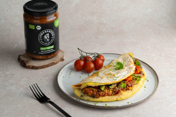 Spargel Omelette Wrap: High Protein & Saisonal - Löwenanteil