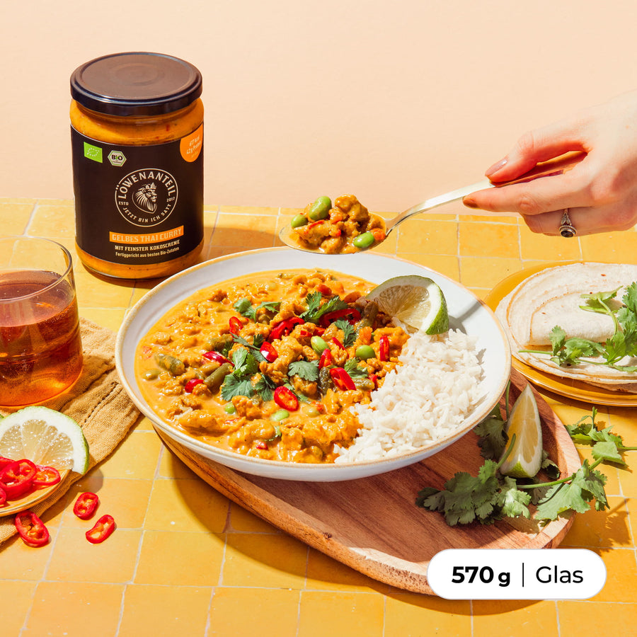 Gelbes Thai Curry - Löwenanteil