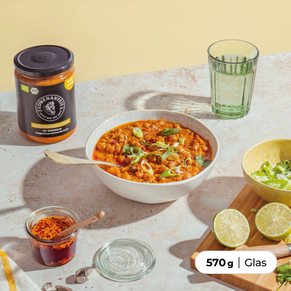 Löwenanteil Kichererbsen Curry vegan