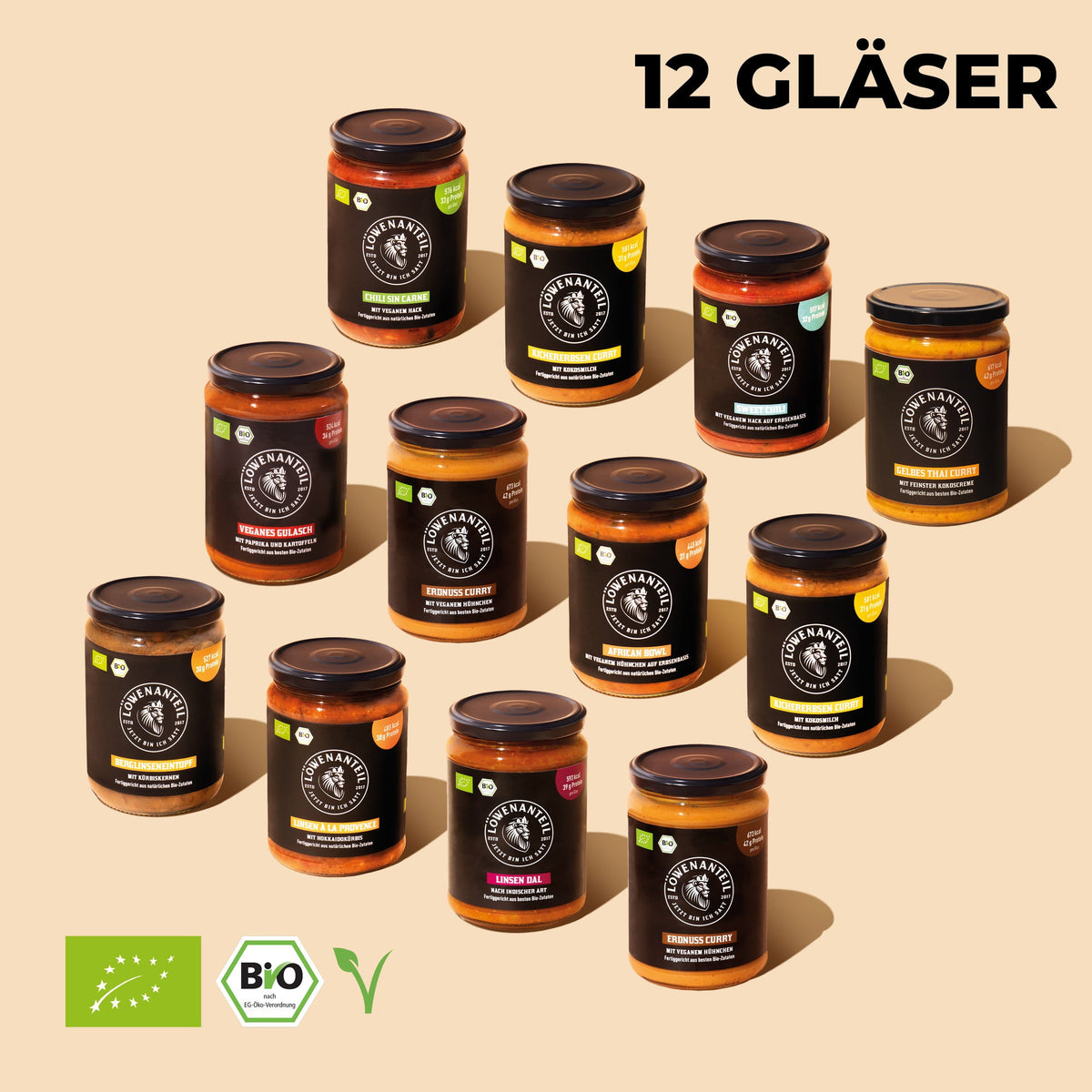 Probierpaket Vegan - Löwenanteil